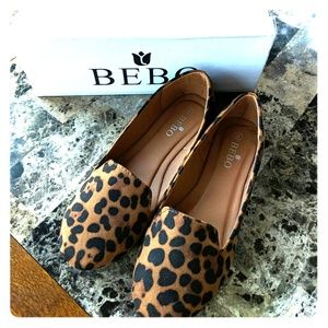 Leopard print loafers